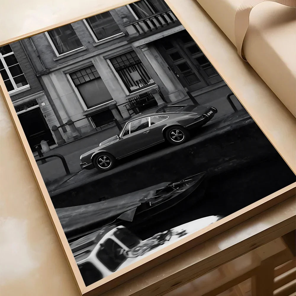 1PC Luxury Super Cars Motivational Quote Dreams Artwork Inspiring Posterart Print Home Living Room Bedroom Entrance Bar Cafe